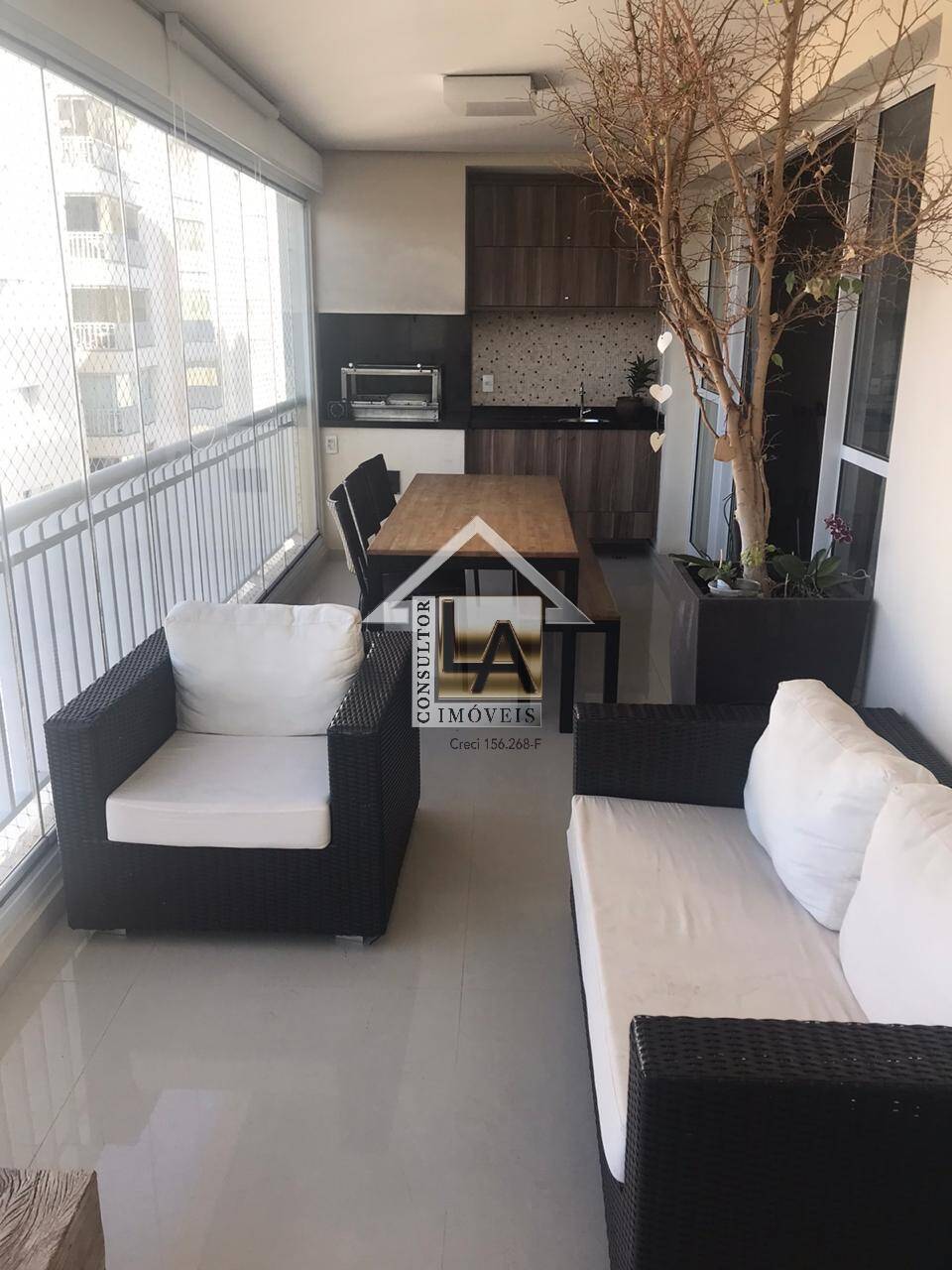 Apartamento à venda com 3 quartos, 154m² - Foto 3